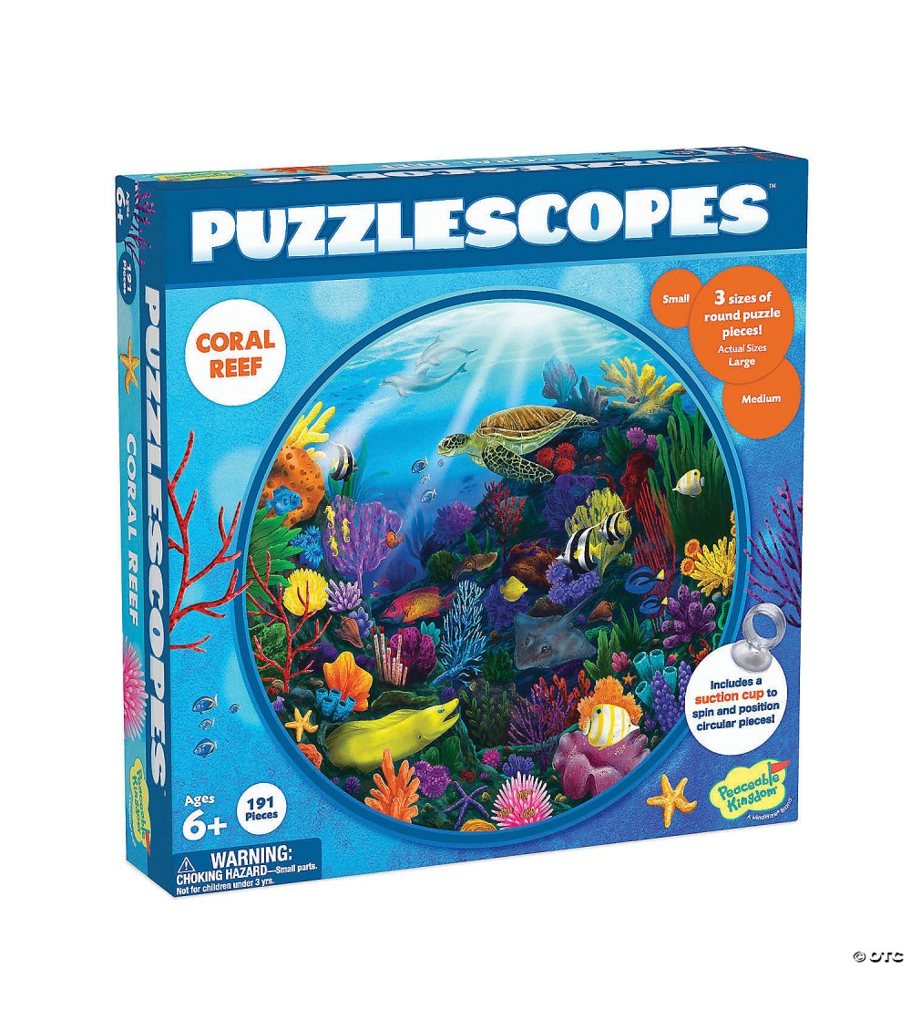 Puzzle circular, Reciful de corali - Puzzle-uri