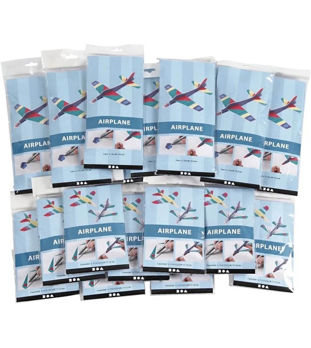 Avion planor din spuma - Art and crafts