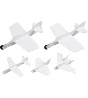Avion planor din spuma - Art and crafts