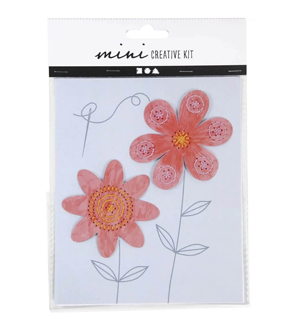 Mini kit creativ - Flori - Seturi creative pentru copii