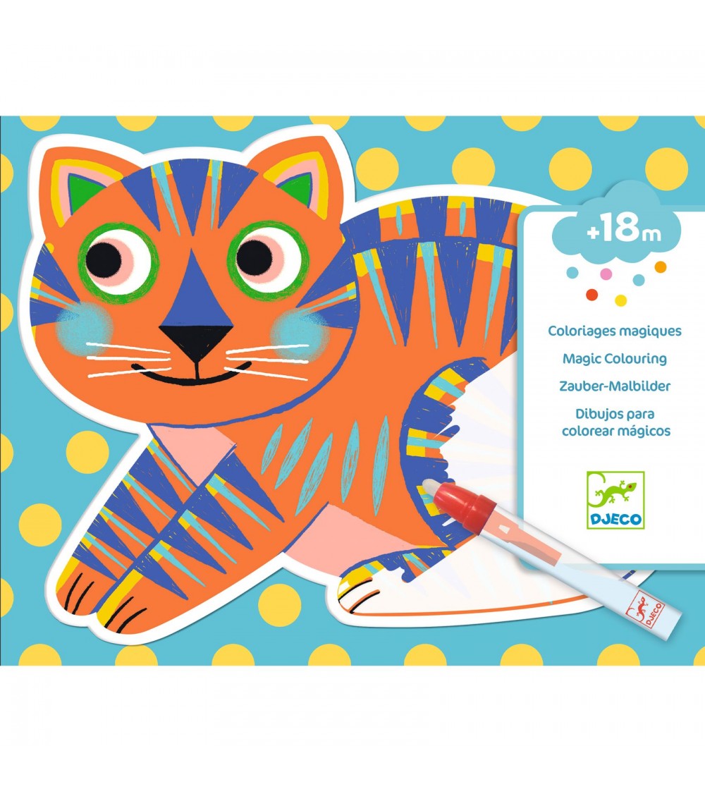 Set Djeco pictura cu apa, Animalo-Ma - Pictura cu apa