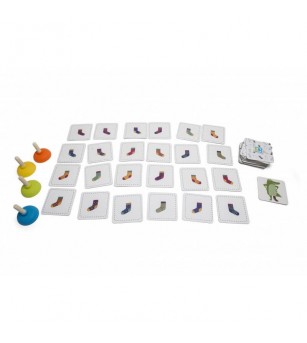Joc de atentie Sosetele crocodilului, BS Toys - Jocuri de observație și atenție Joc de atentie Sosetele crocodilului, BS Toys - Jocuri de observație și atenție