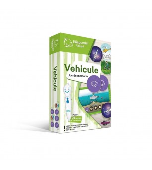 Joc de memorie Raspundel Istetel - Vehicule - Jucării limbaj