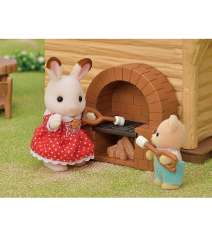 Sylvanian Families 5451 - cabana de pe malul lacului - Figurine