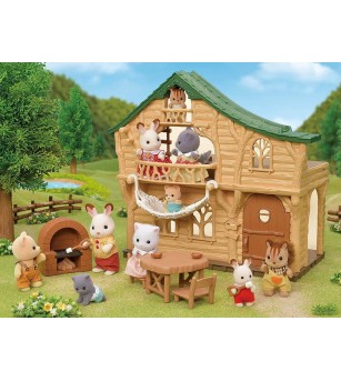 Sylvanian Families 5451 - cabana de pe malul lacului - Figurine