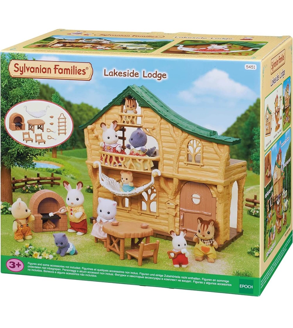 Sylvanian Families 5451 - cabana de pe malul lacului - Figurine