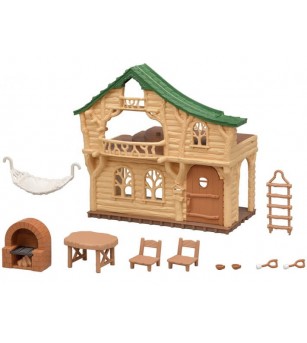 Sylvanian Families 5451 - cabana de pe malul lacului - Figurine
