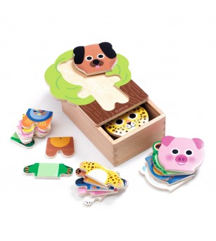 Puzzle lemn Arbramix Djeco - Puzzle-uri