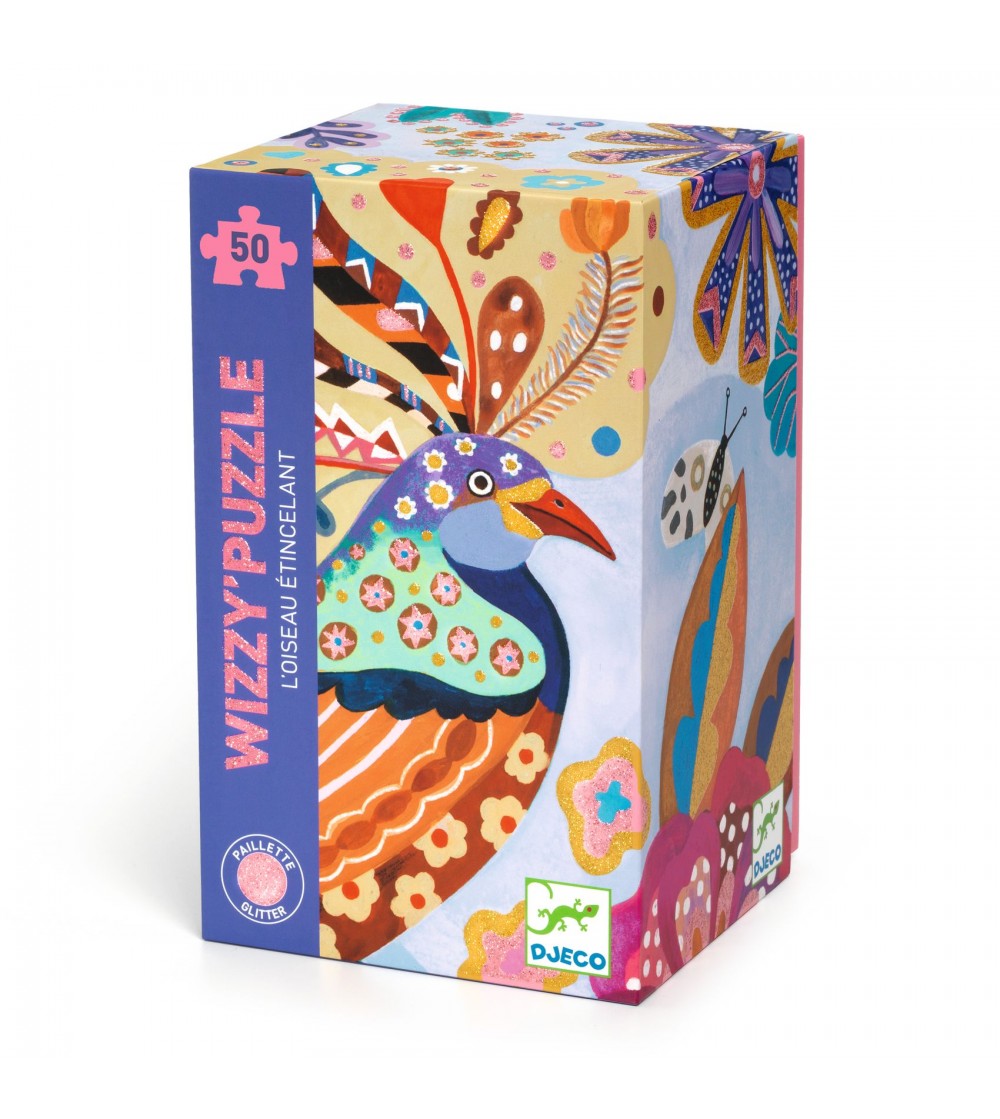 Puzzle Pasarea stralucitoare, Djeco - Puzzle-uri