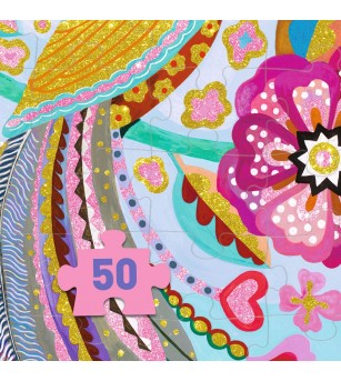 Puzzle Pasarea stralucitoare, Djeco - Puzzle-uri