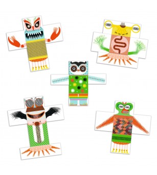 Kinoptik Rigolomonsters, Djeco - Jucării creativ-educative