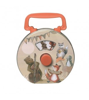 Radio pentru copii, orchestra animalelor, Egmont toys - Jucării limbaj