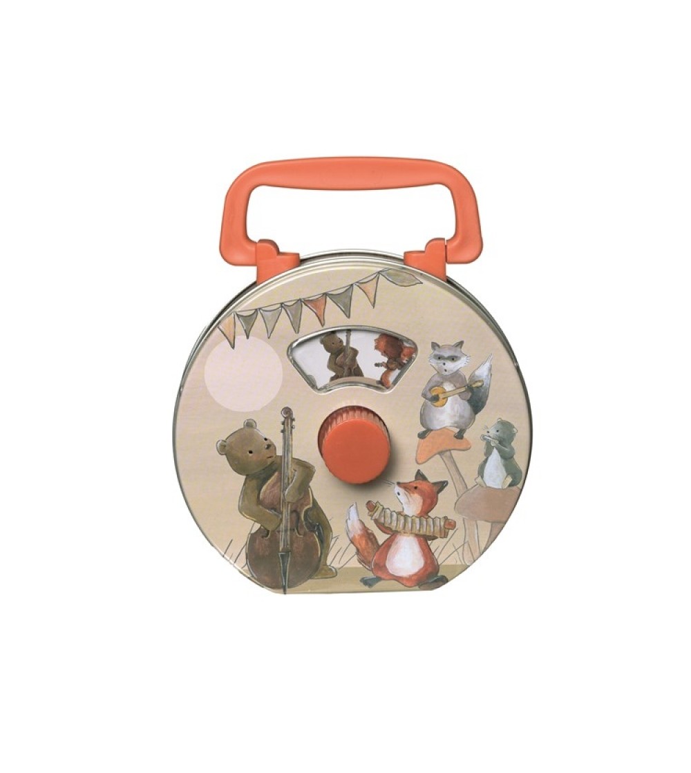Radio pentru copii, orchestra animalelor, Egmont toys - Jucării limbaj