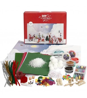 Kit creativ - peisaj de Craciun - Seturi Crăciun