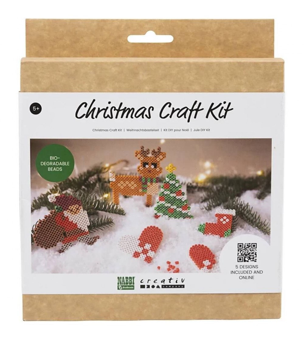 Set creativ margele de calcat - Figurine de Craciun - Seturi Crăciun