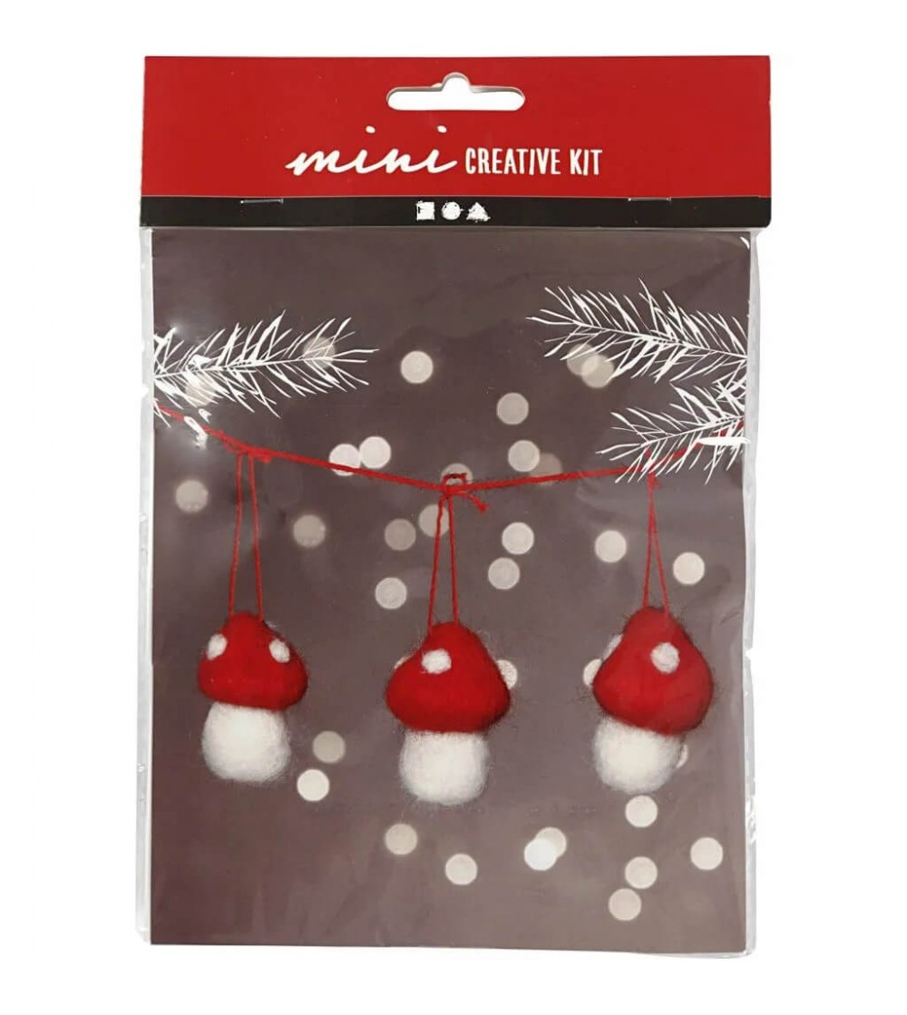 Mini kit creativ Ornamente Craciun - ghirlanda - Seturi Crăciun