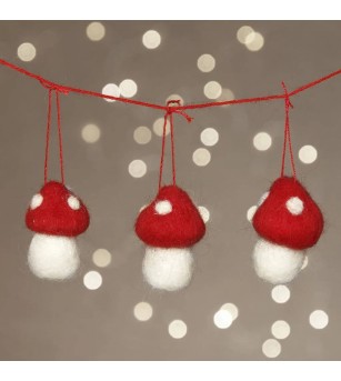 Mini kit creativ Ornamente Craciun - ghirlanda - Seturi Crăciun