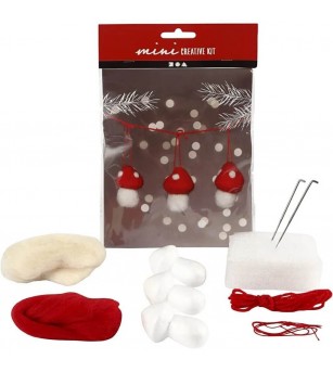 Mini kit creativ Ornamente Craciun - ghirlanda - Seturi Crăciun