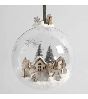 Kit DIY glob transparent cu motive de Craciun - Seturi Crăciun