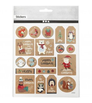 Stickere decorative - magie de iarna - Seturi Crăciun