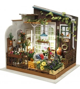 Set DIY macheta Camera in miniatura - Balcon - Seturi creative pentru copii