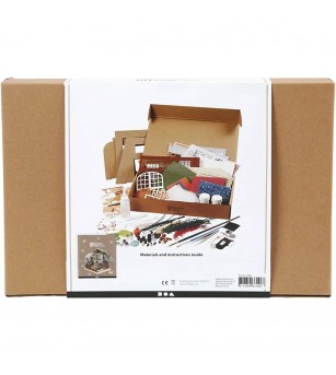 Set DIY macheta Camera in miniatura - Balcon - Seturi creative pentru copii