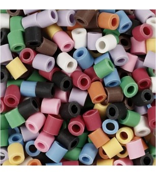 Set margele de calcat biodegradabile, 1000 bc - culori variate - Mărgele de călcat