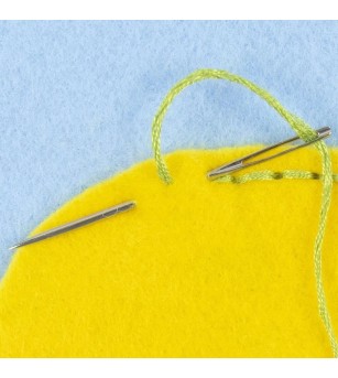 Kit creativ de cusut - animalute din fetru - Seturi de cusut pentru copii