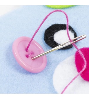 Kit creativ de cusut - animalute din fetru - Seturi de cusut pentru copii