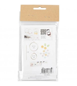 Mini kit creativ bijuterii - cercei - Seturi cu mărgele și brățări