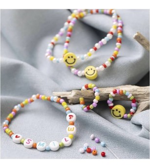 Mini kit creativ bijuterii - bratara si inel - Seturi cu mărgele și brățări