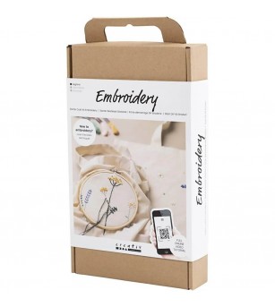 Kit de broderie pentru incepatori - flori - Seturi de cusut pentru copii