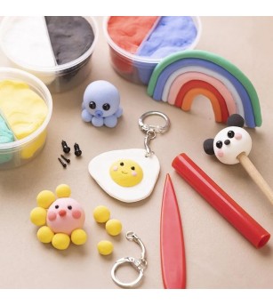Kit Starter de modelare cu plastilina Silk Clay - Seturi cu plastilină și modelare Kit Starter de modelare cu plastilina Silk Clay - Seturi cu plastilină și modelare