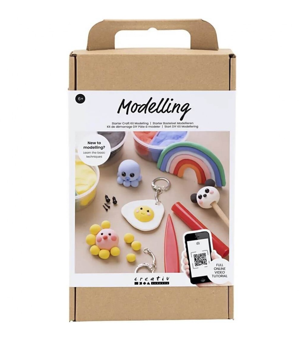 Kit Starter de modelare cu plastilina Silk Clay - Seturi cu plastilină și modelare Kit Starter de modelare cu plastilina Silk Clay - Seturi cu plastilină și modelare