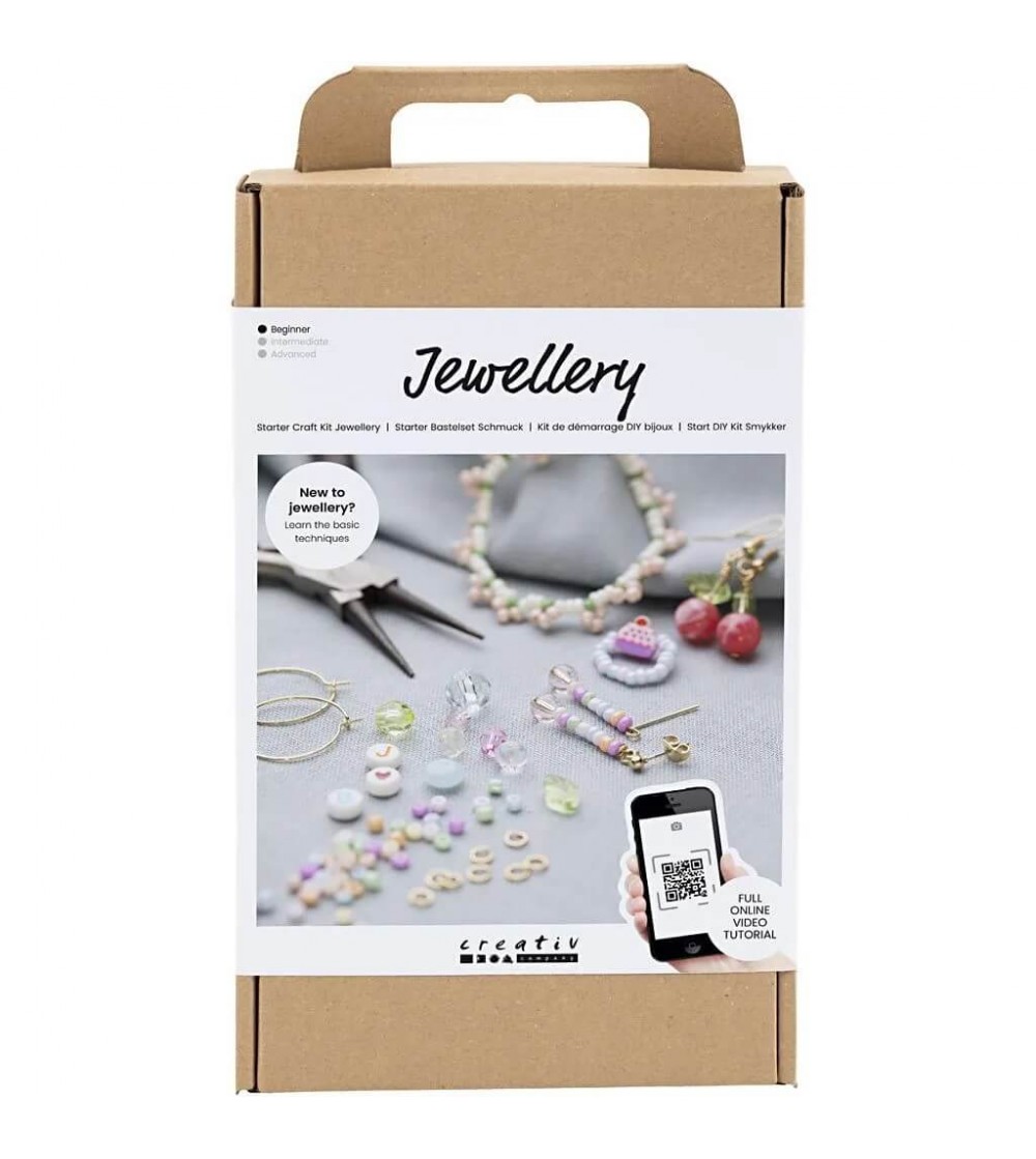 Kit Starter pentru confectionat bijuterii - Culori vibrante - Seturi cu mărgele și brățări Kit Starter pentru confectionat bijuterii - Culori vibrante - Seturi cu mărgele și brățări