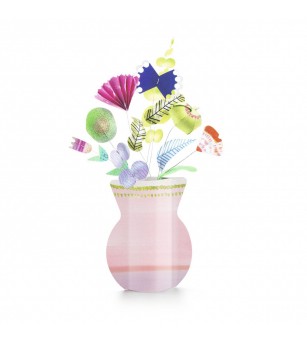 Set DIY Flori delicate, Djeco - Seturi cu hârtie și quilling