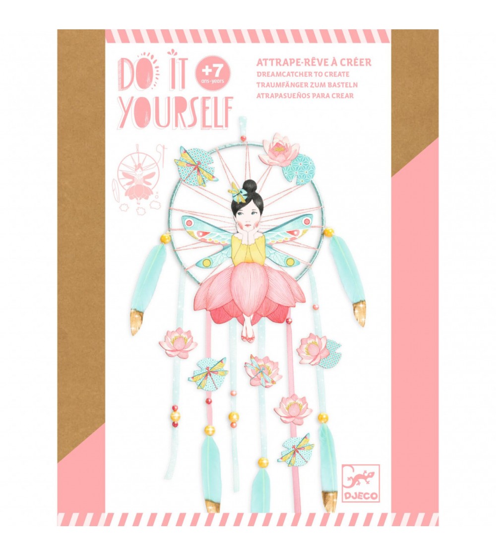 Set DIY Djeco, Mobil Zana Lotus - Jucării