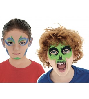 Set pictură pe față, Mask-Up Monster, face-painting Carioca - Pictura cu apa