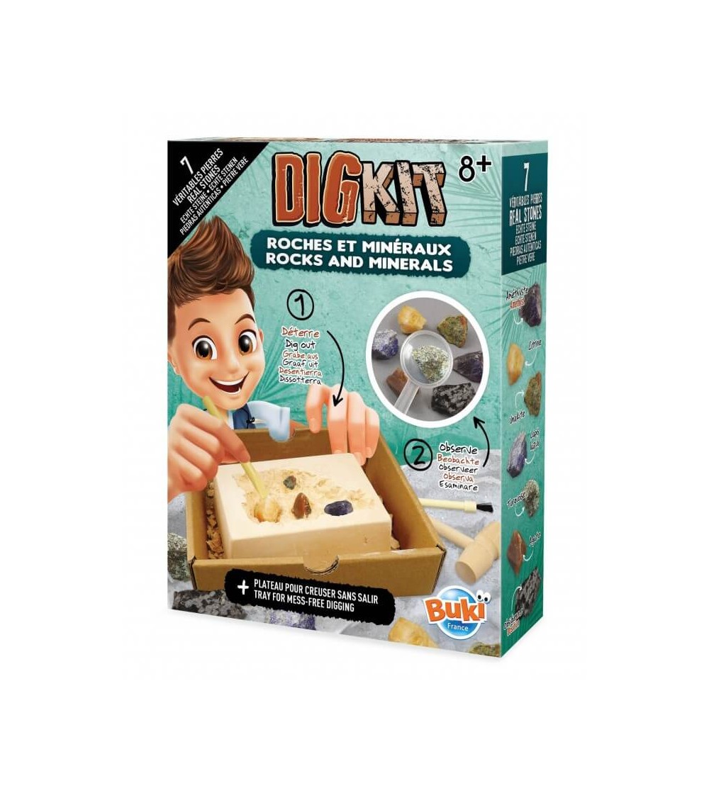 Kit de sapat Buki France - Roci si Minerale - Mediu înconjurător