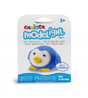 Set Plastilina moale ModeLight Carioca, 3 animale - Plastilină clasică