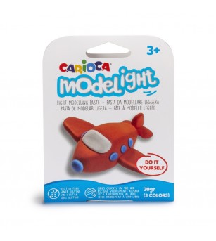 Set Plastilina moale ModeLight Carioca, 3 mijloace de transport - Plastilină clasică Set Plastilina moale ModeLight Carioca, 3 mijloace de transport - Plastilină clasică
