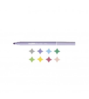Set 8 carioci pastel super-lavabile, Carioca Pastel - Carioci și creioane colorate