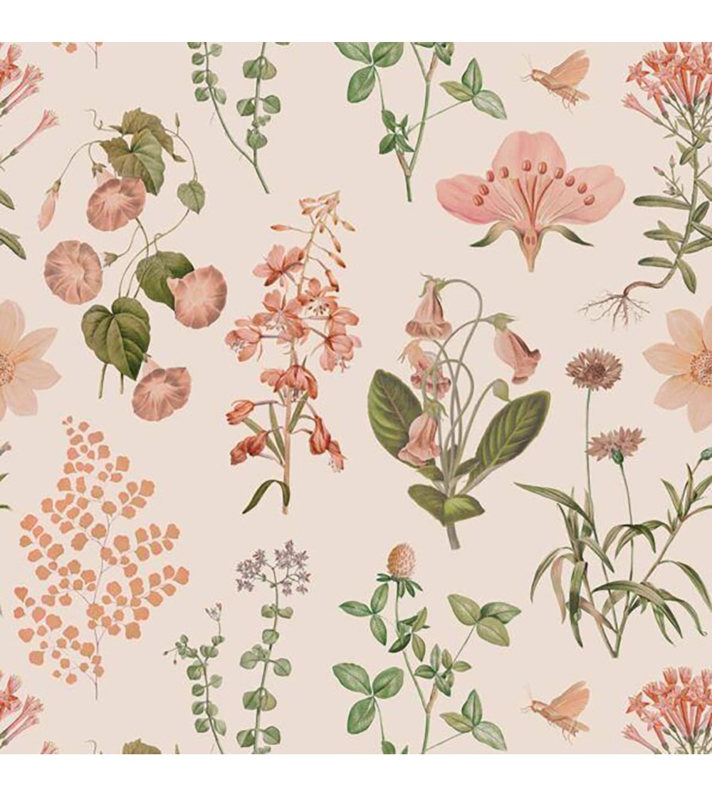 Tapet camera copii Dekornik, Herbs and Flowers - Wallpaper - Tapet camera copii Tapet camera copii Dekornik, Herbs and Flowers - Wallpaper - Tapet camera copii
