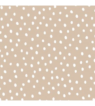 Tapet camera copii Dekornik, Irregular Dots, bej - Tapet camera copii Tapet camera copii Dekornik, Irregular Dots, bej - Tapet camera copii