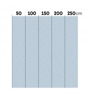 Tapet camera copii Dekornik, Irregular Dots, light blue - Tapet camera copii