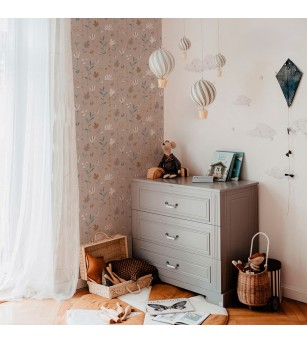 Tapet camera copii Dekornik, primăvara scandinavă - Tapet camera copii