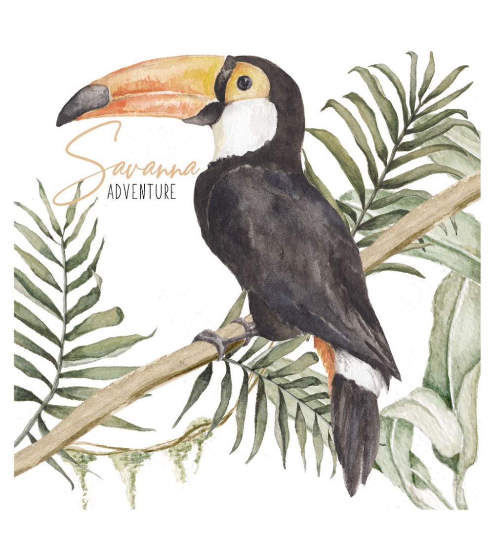 Sticker decorativ Dekornik, Tucan - Stickere perete Sticker decorativ Dekornik, Tucan - Stickere perete