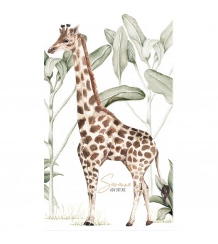 Sticker decorativ Dekornik, girafă - Stickere perete Sticker decorativ Dekornik, girafă - Stickere perete