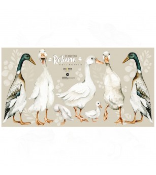 Sticker decorativ Dekornik, rate - Stickere perete