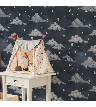 Tapet camera copii Dekornik, Magic Night Sky - Tapet camera copii Tapet camera copii Dekornik, Magic Night Sky - Tapet camera copii